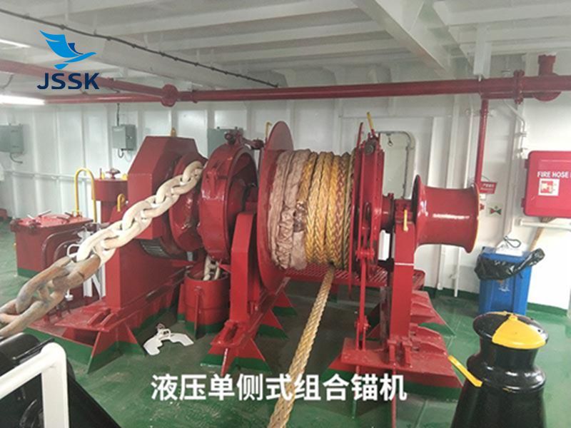 液压单侧式组合锚机