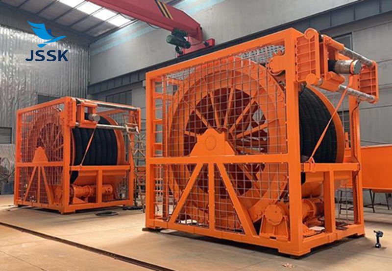 100kN供水软管绞车