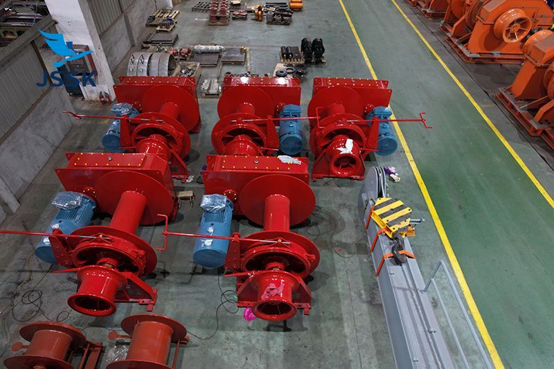 196KN电动变频移货绞车